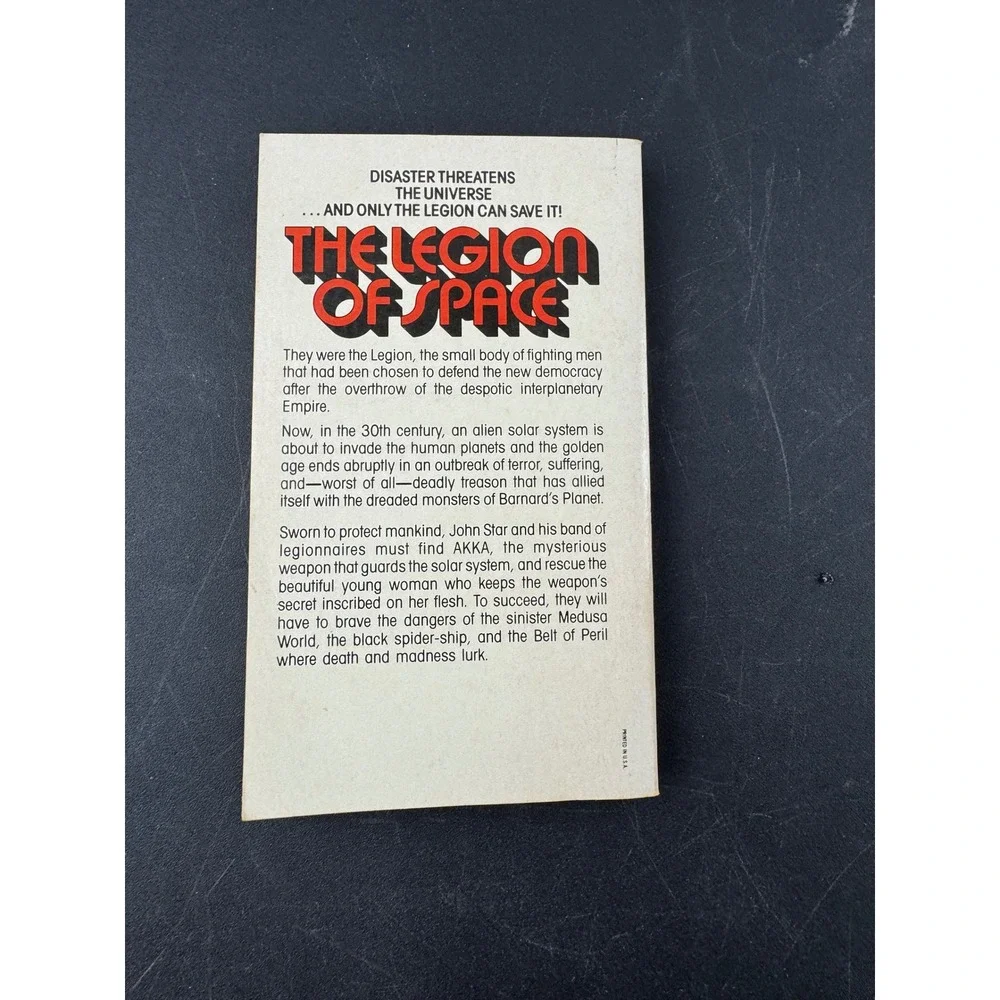 The Legion of‎ Space by Jack Williamson 1977 Pocket Books Sci Fi Vintage